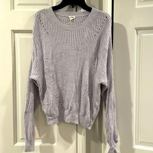 Garage clothing pointelle sweater